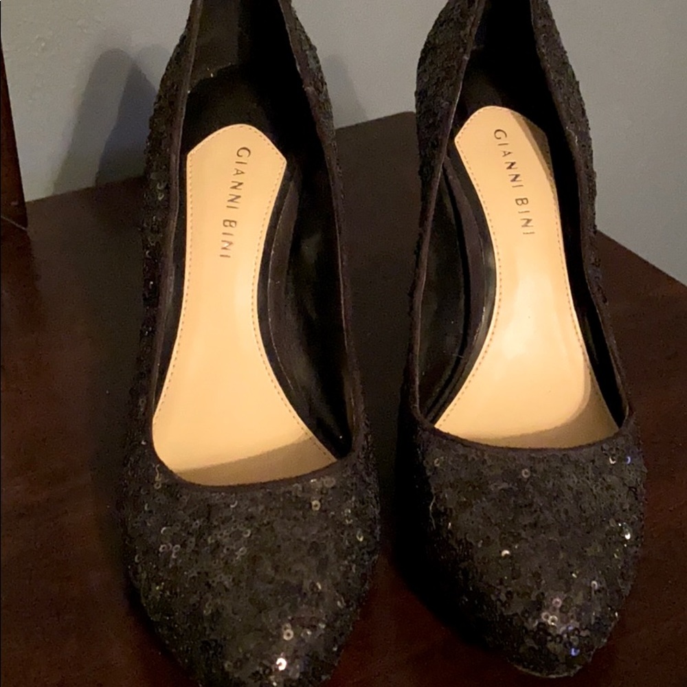 Sequined Heels